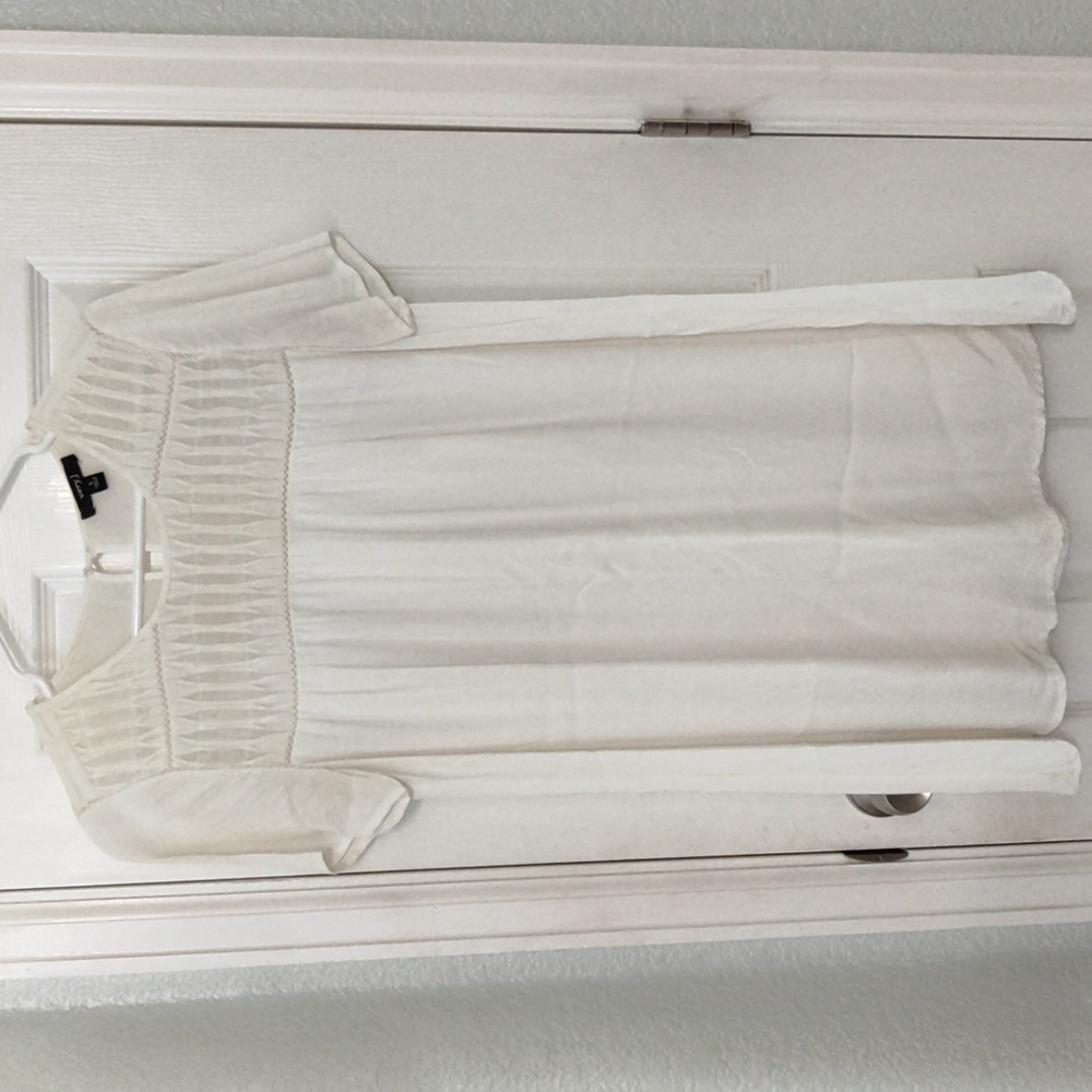 White Tunic Tee